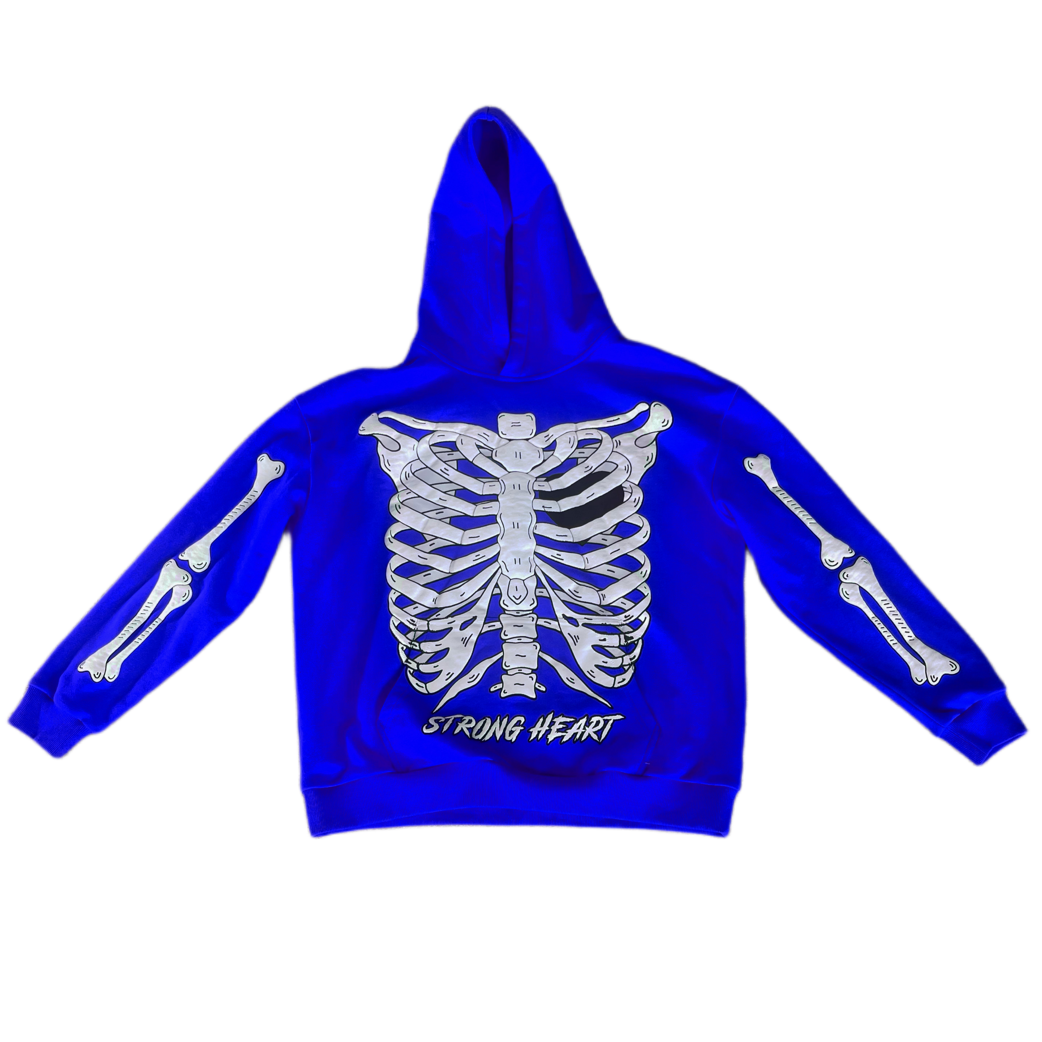 Blue Bone Hoodie